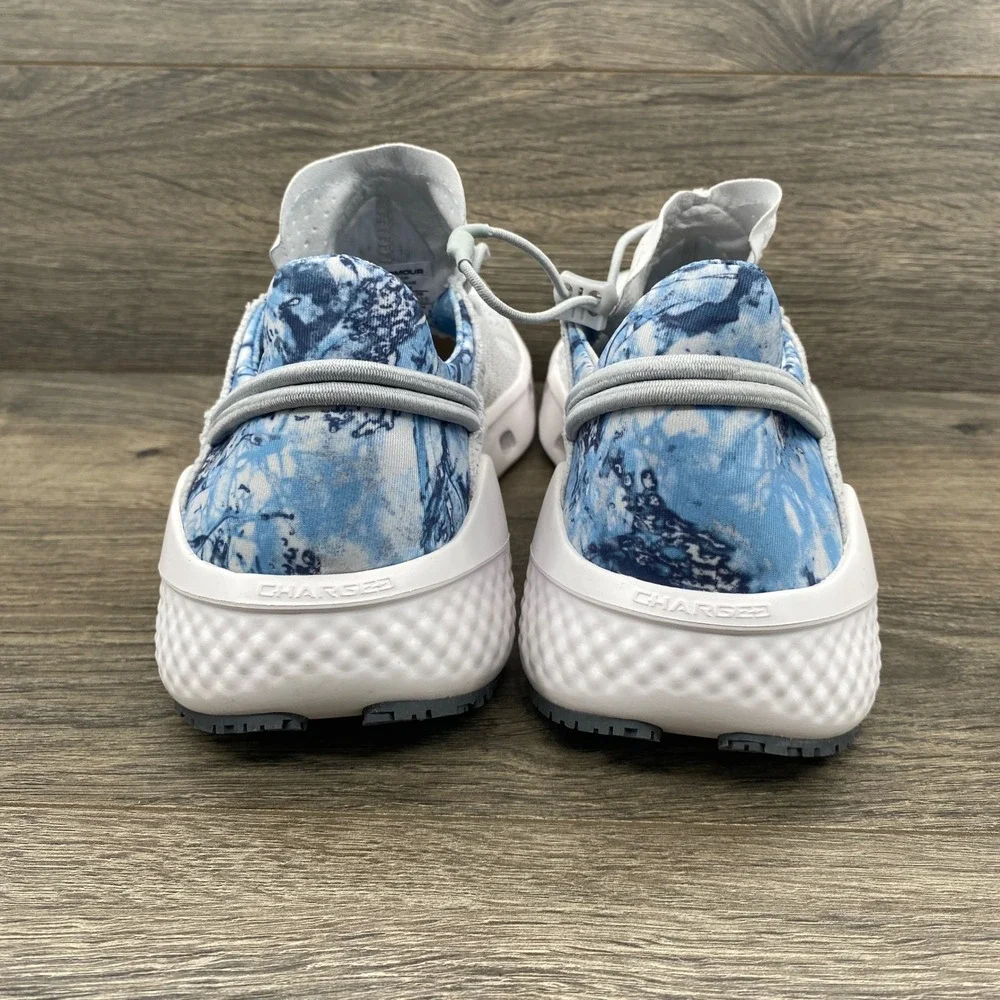 Under Armour Micro G Kilchis Water Shoes Mens 12 Gray Blue Marble 3028321-023